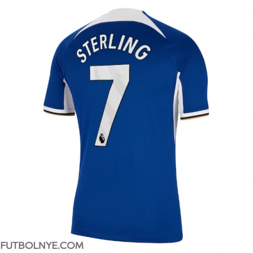 Camiseta Chelsea Raheem Sterling #7 Primera Equipación 2023-24 manga corta